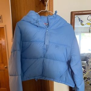 Fila Cropped Puffer Jacket